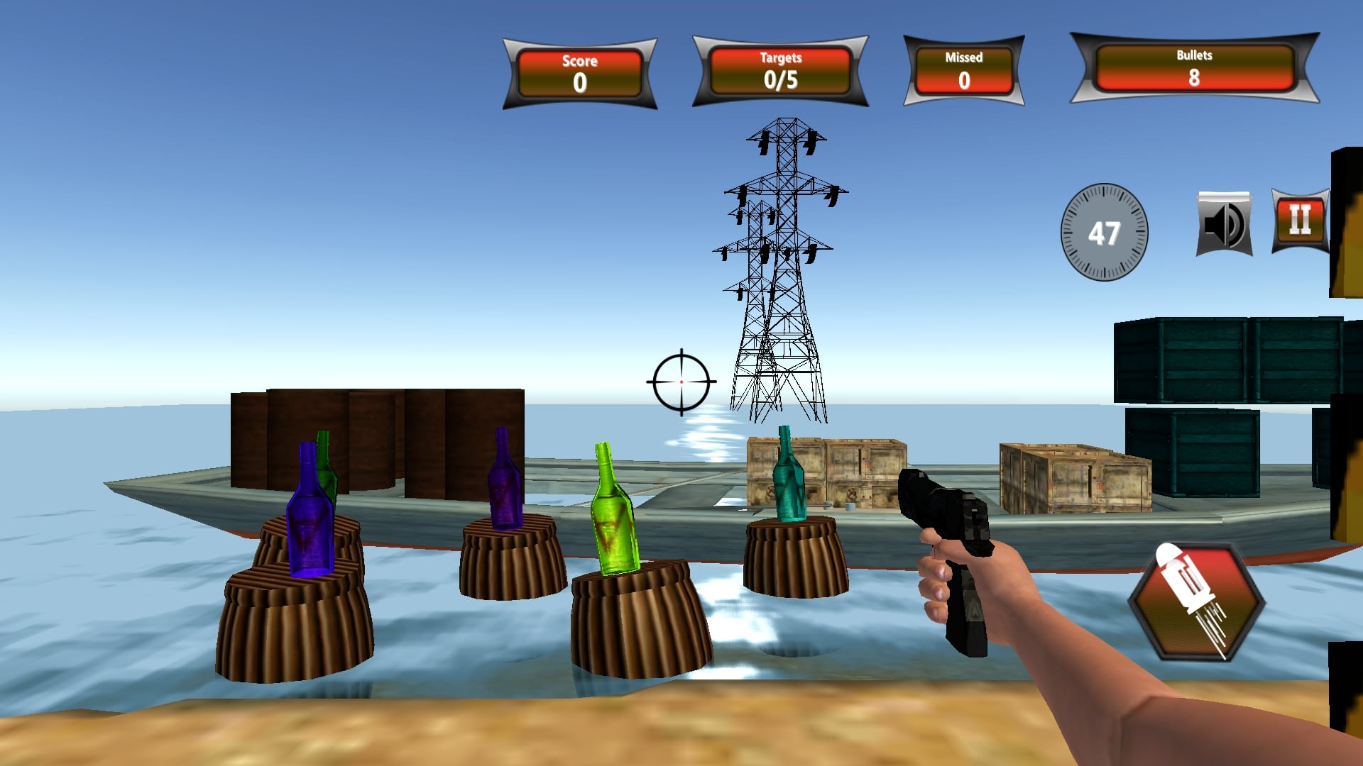 Download Real Bottle Shooter Game APK for Android PureGames