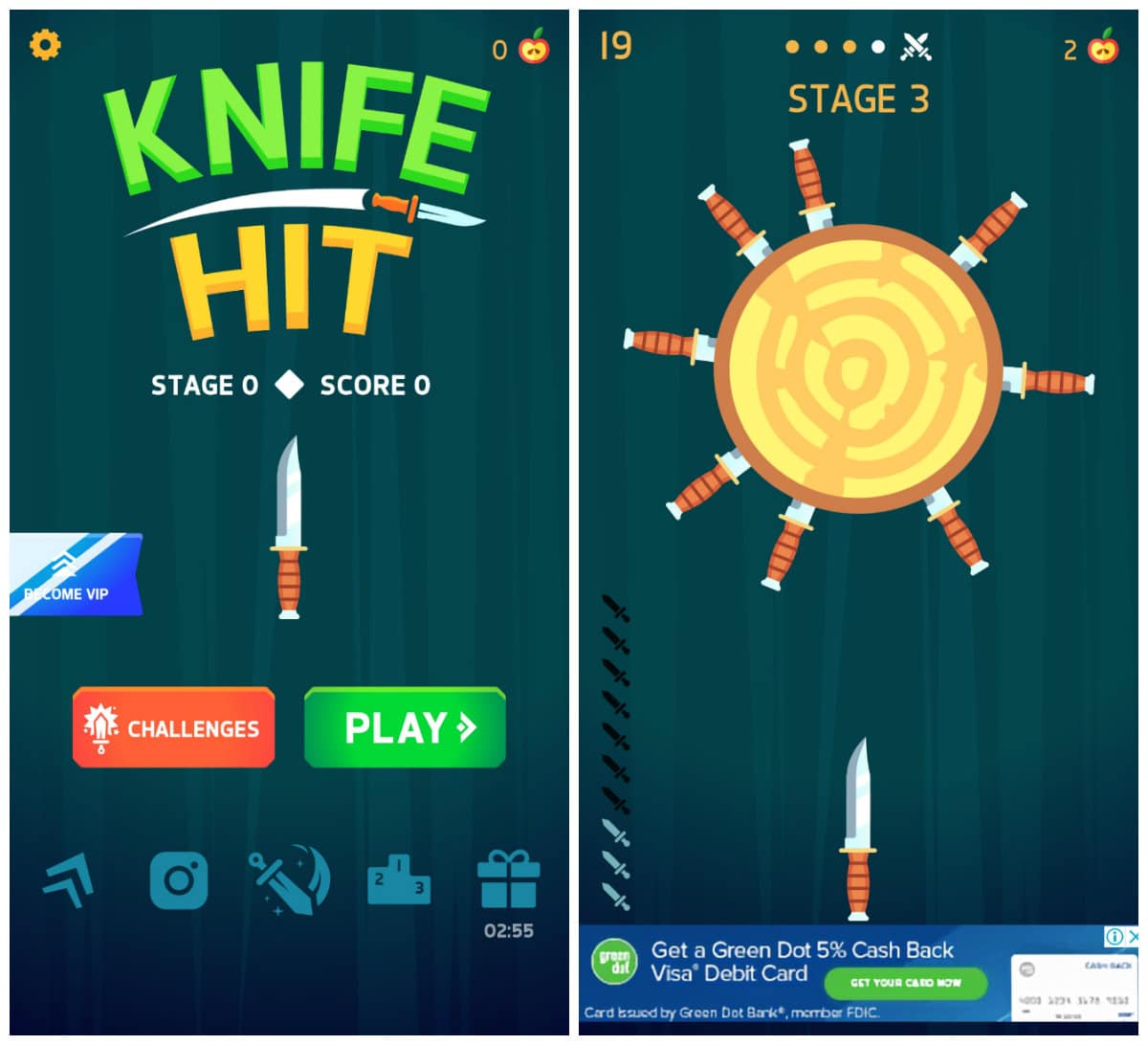 Download KNIFE HIT APK - For Android/iOS - PureGames