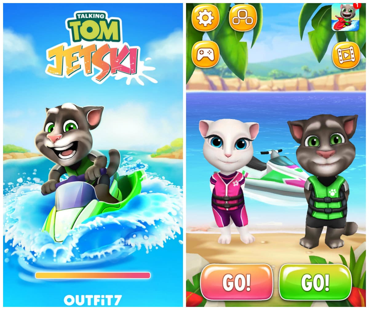 Download TALKING TOM JETSKI APK For Android/iOS PureGames