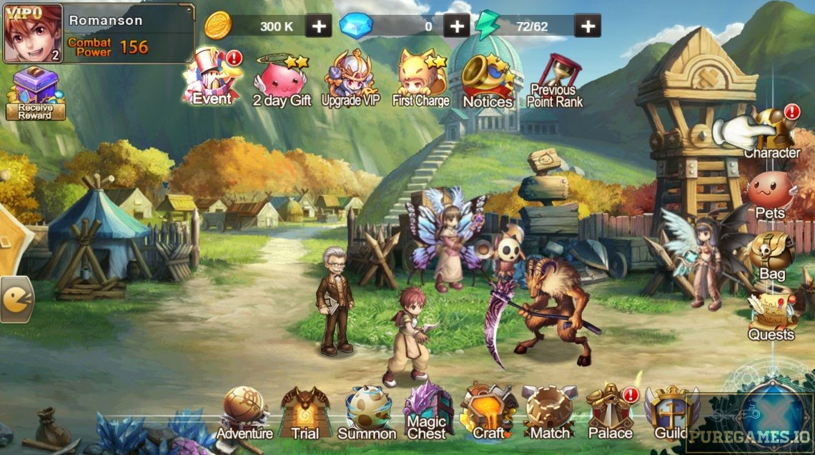 Download Ragnarok Rush MOD APK - For Android/iOS - PureGames