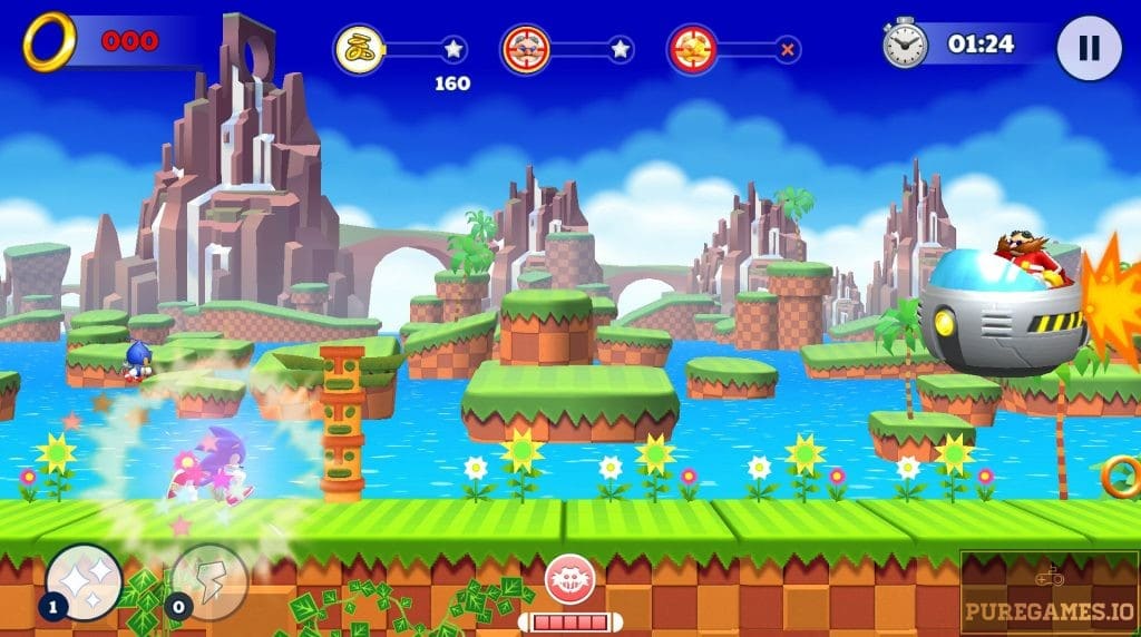 Download Sonic Runners Adventure MOD APK For Android/iOS PureGames