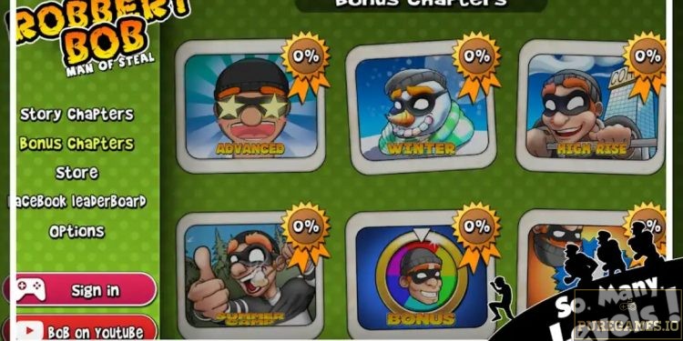 robbery bob man of steal mod apk