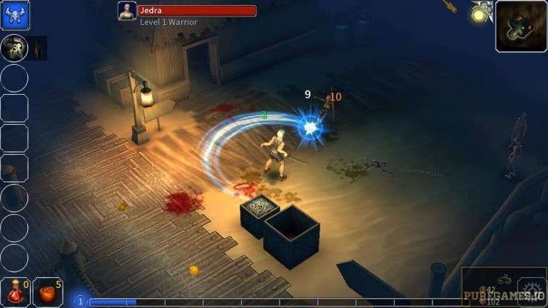 eternium how to exit the game on ipad
