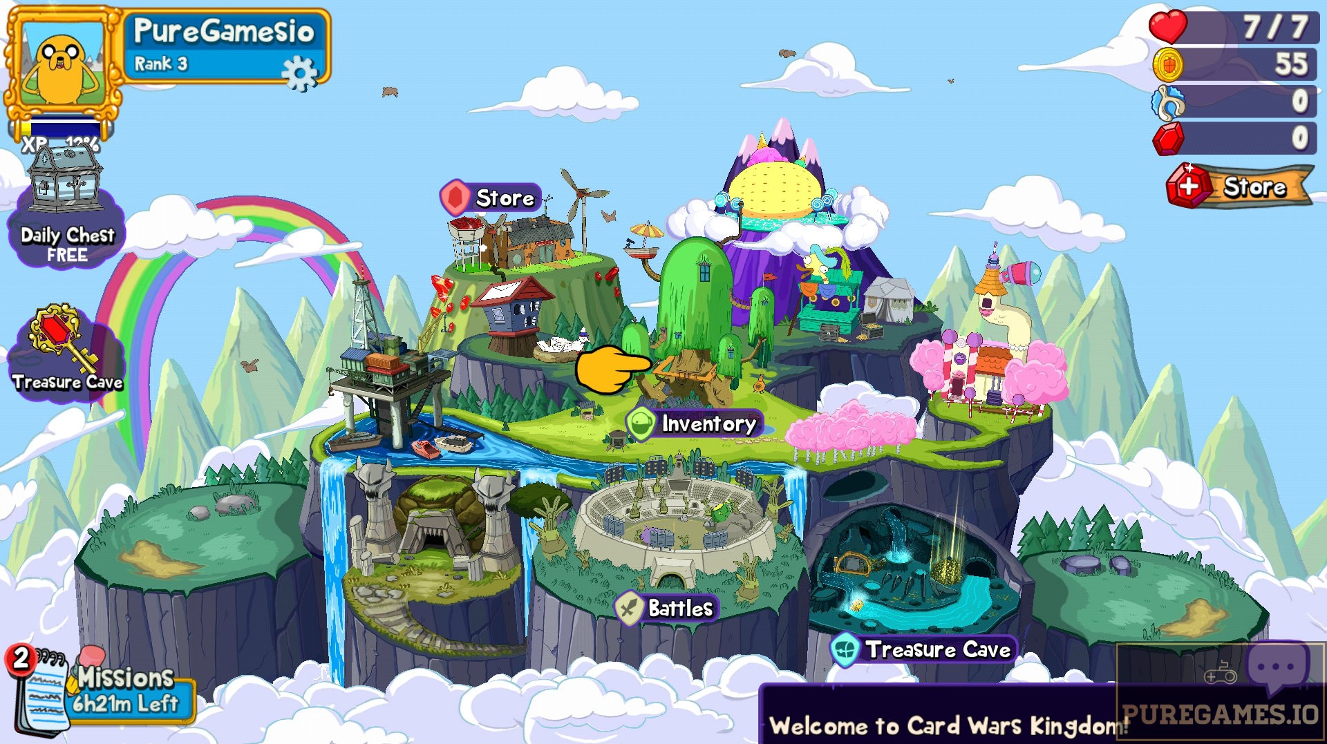 Download Card Wars Kingdom MOD APK For Android/iOS PureGames