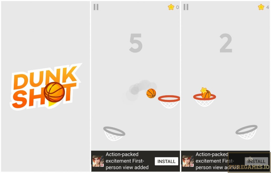 Download Dunk Shot MOD APK For Android/iOS PureGames