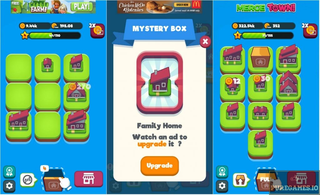 Download Merge Town! MOD APK For Android/iOS PureGames