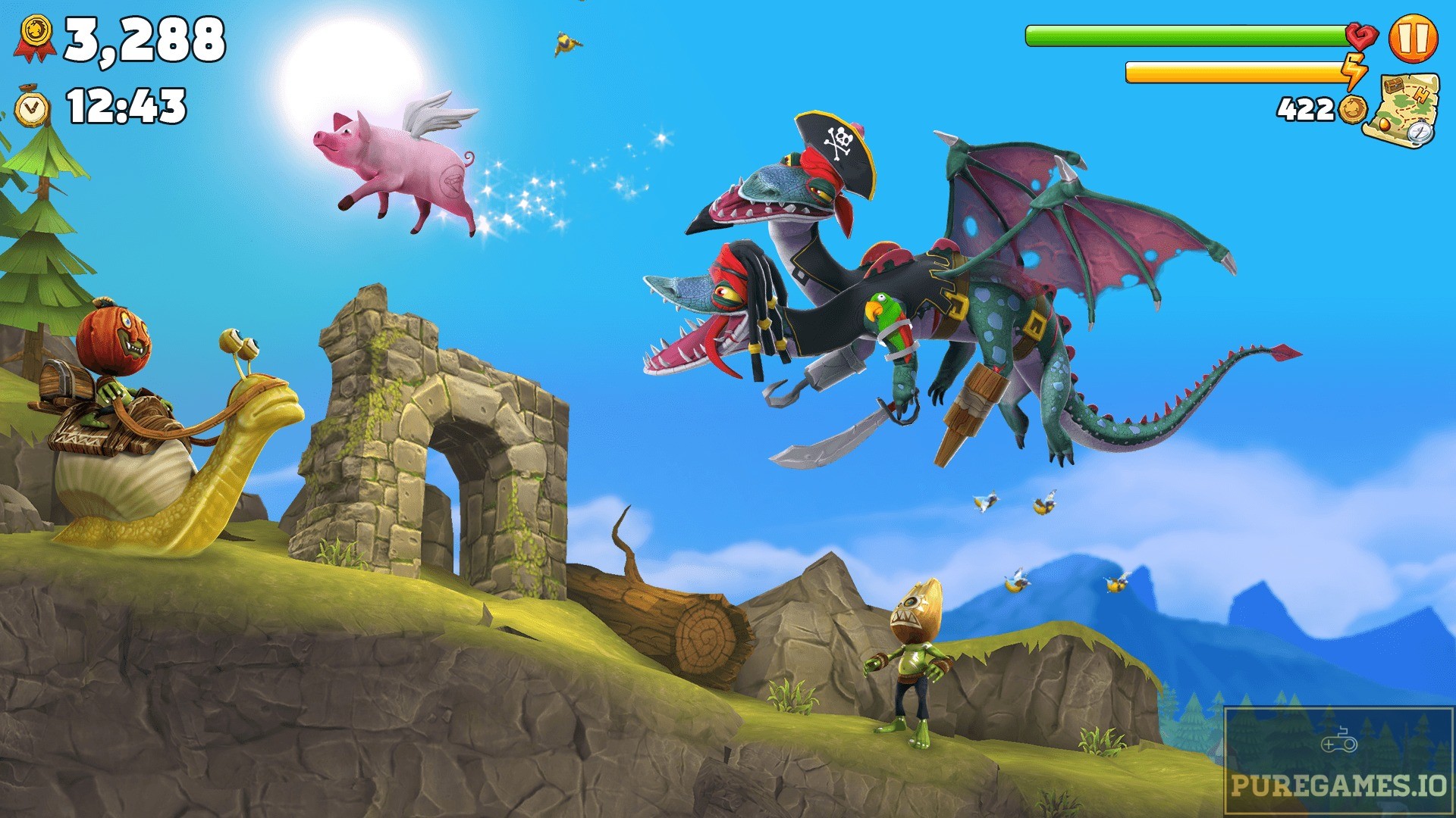 hungry dragon mod apk unlimited gems and money