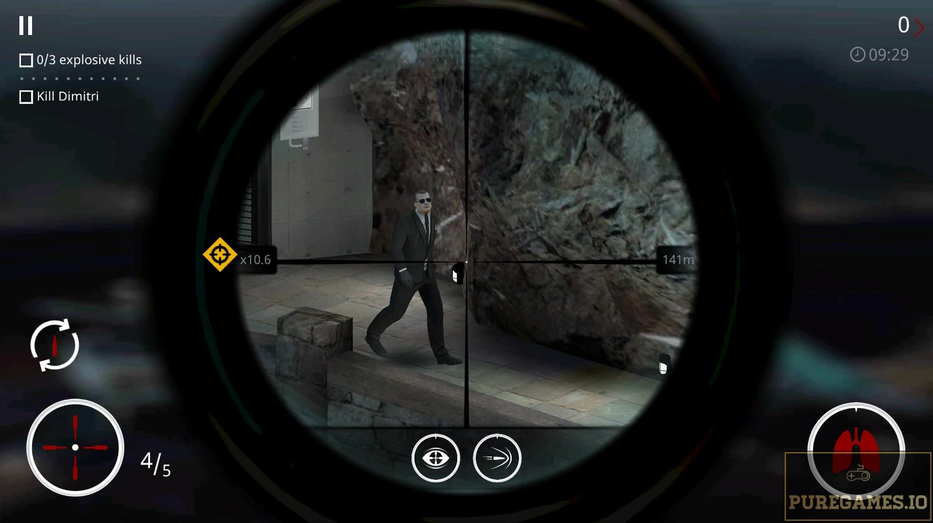 download hitman sniper android gameplay for free