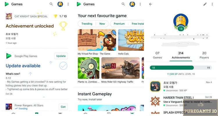 google play games download for pc