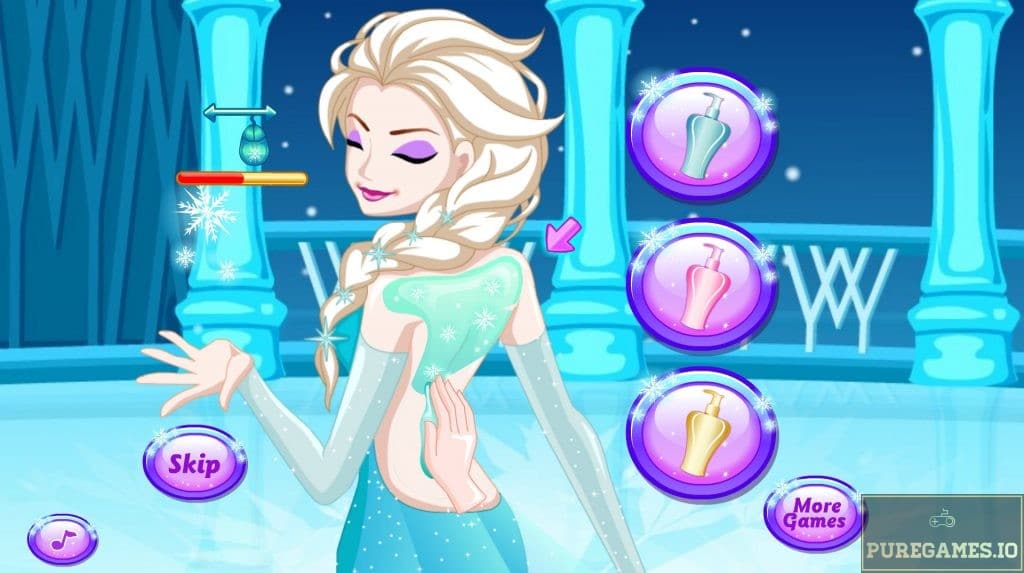 frozen ice queen game