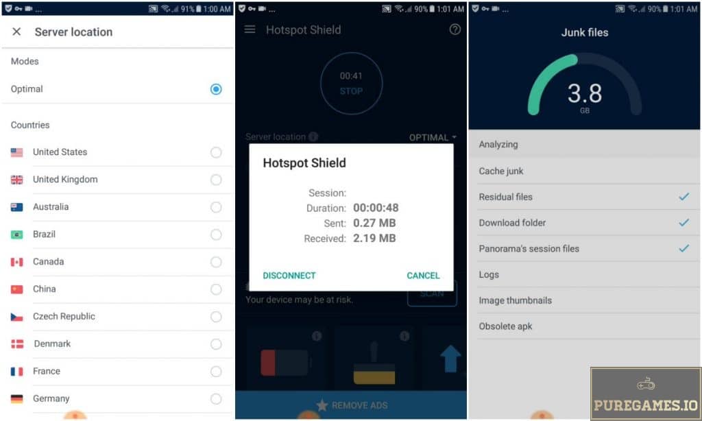 hotspot shield android