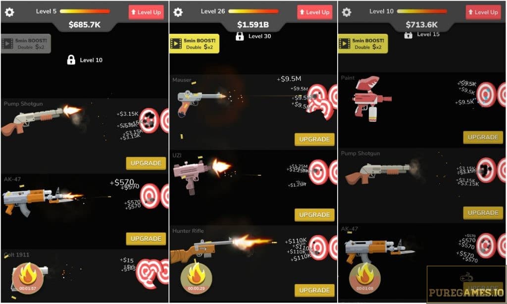 Download Gun Idle APK For Android/iOS PureGames