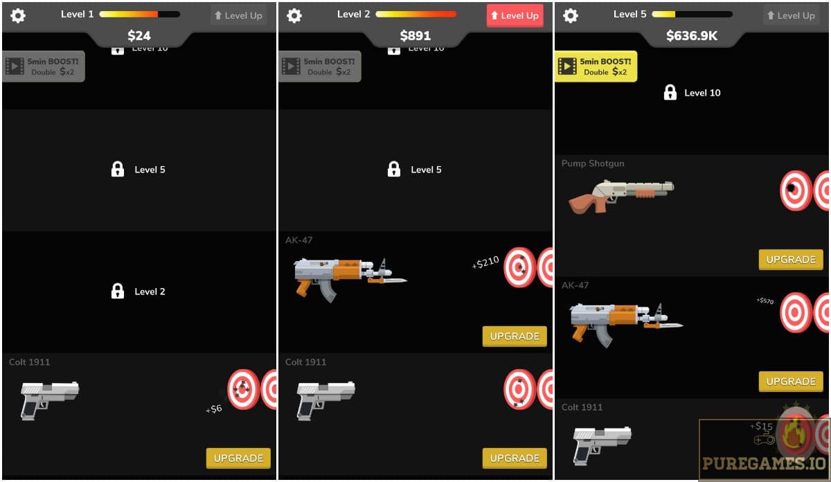 Download Gun Idle APK For Android/iOS PureGames