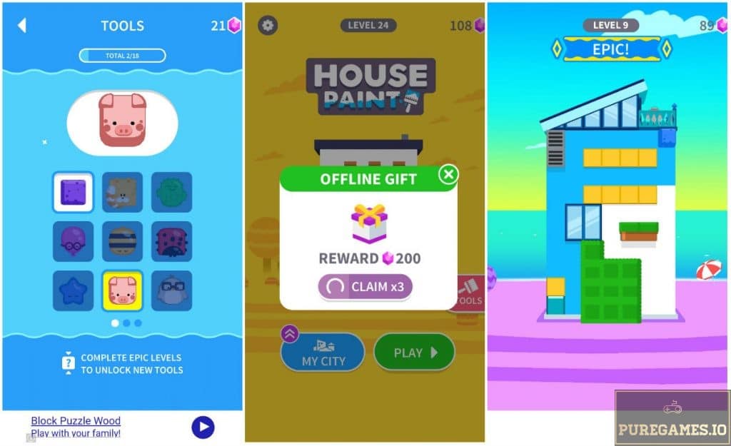 Download House Paint For Android/iOS PureGames