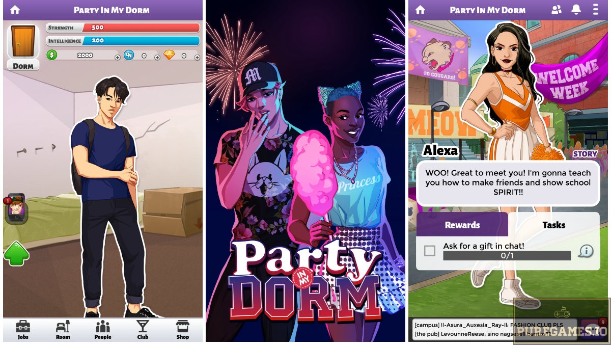 Download Party In My Dorm For Android/iOS PureGames