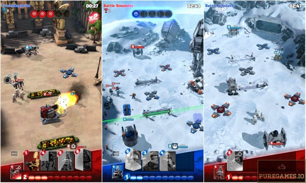 lego star wars battles mobile