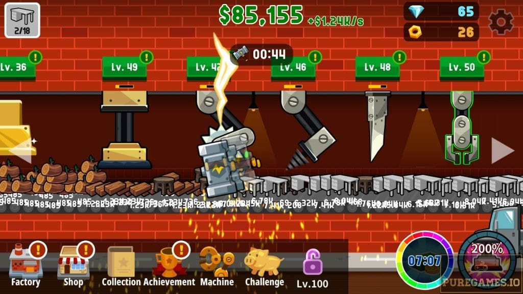 Download Factory Inc - For Android/iOS - PureGames