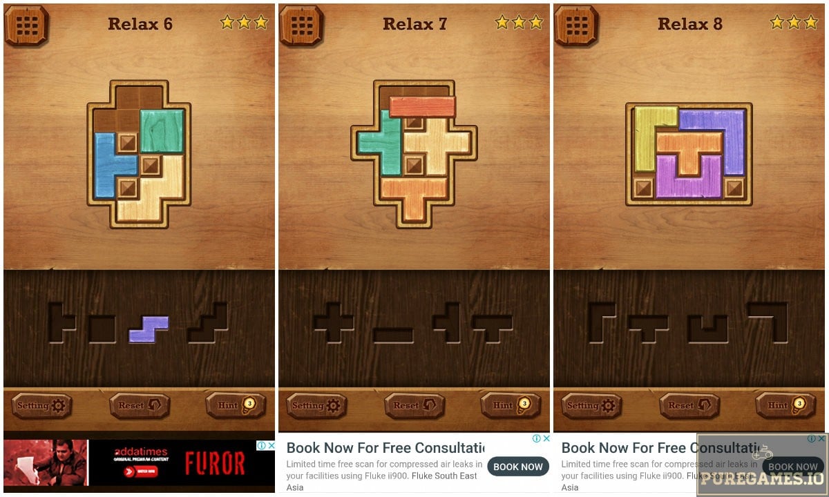 Download Wood Block Puzzle For Android/iOS PureGames