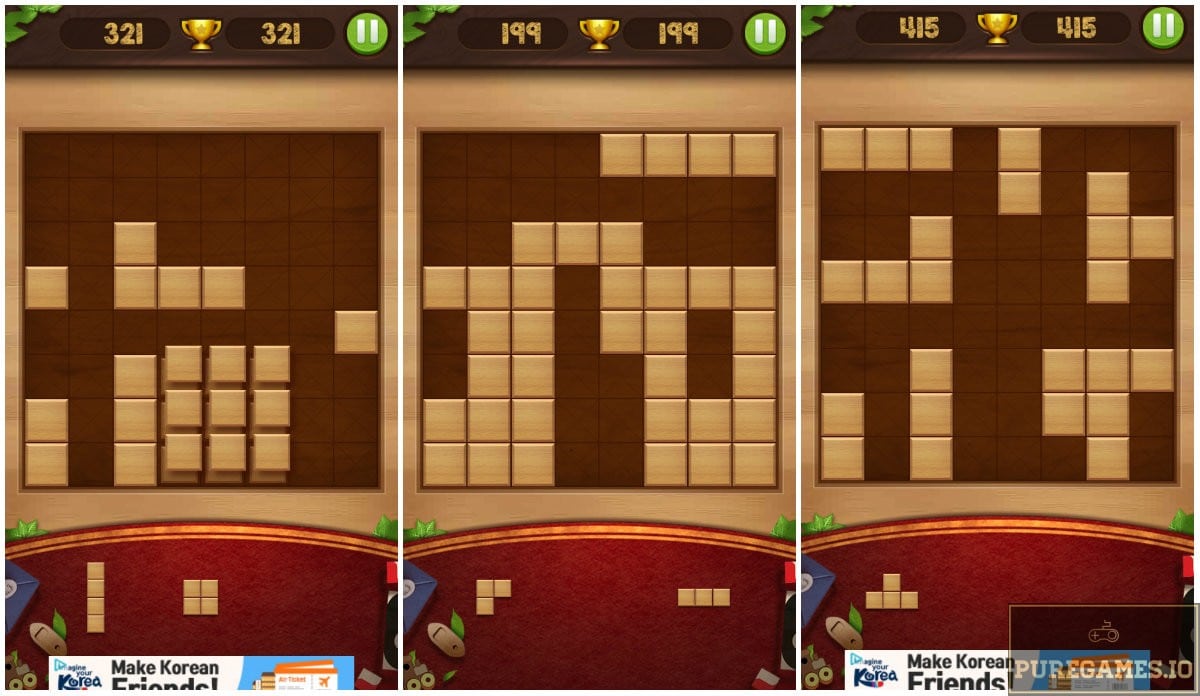 Download Wood Block Puzzle For Android/iOS PureGames