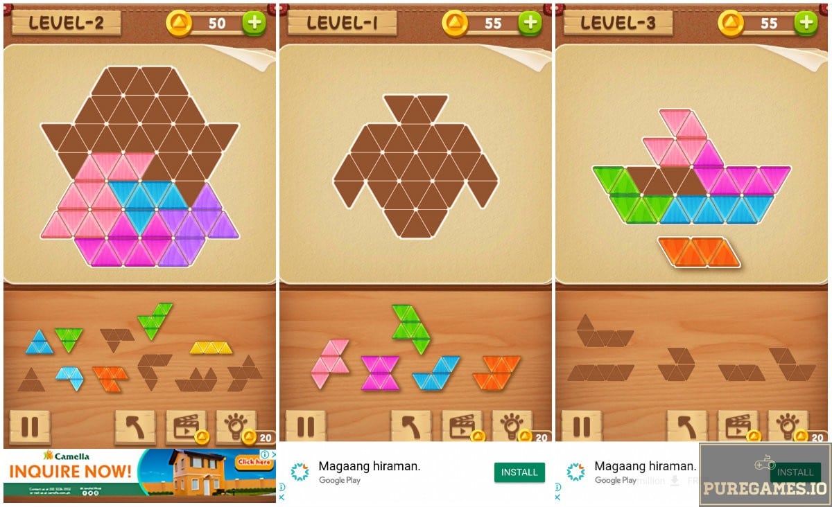 Download Block Puzzle Jigsaw For Android/iOS PureGames