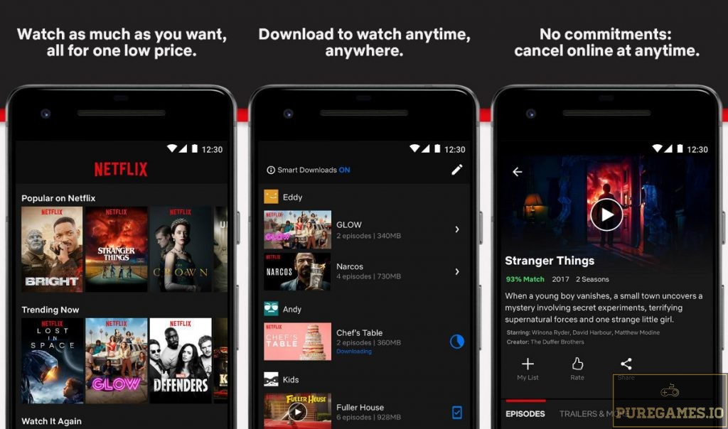 Download Netflix - For Android/iOS - PureGames