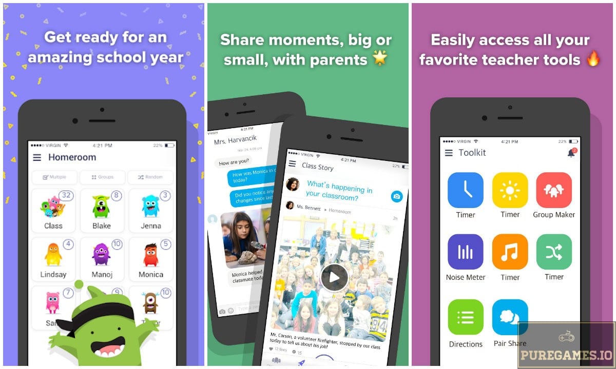 Download Class Dojo - For Android/iOS - PureGames