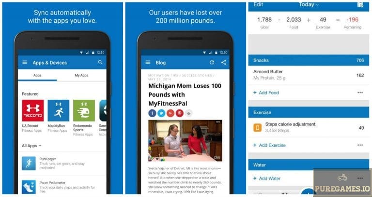 myfitnesspal android wear