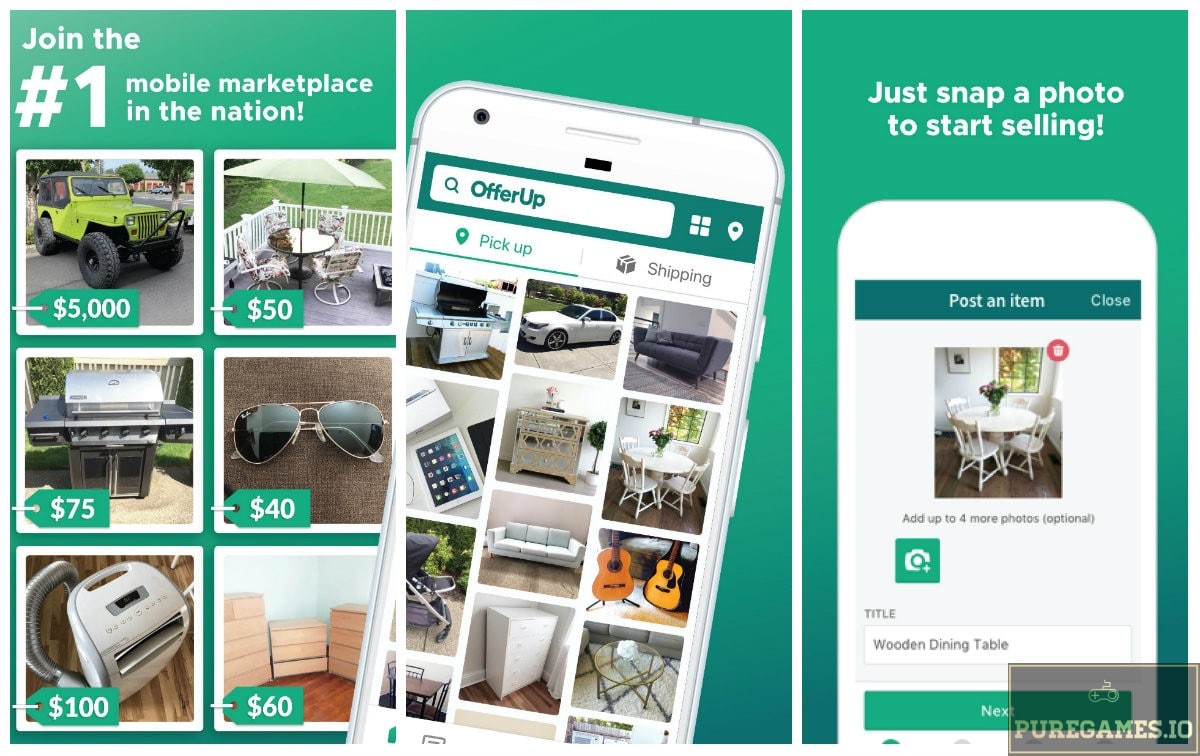 Download OfferUp For Android/iOS PureGames