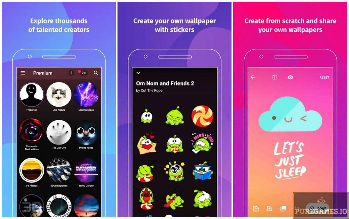 Download Zedge For Android/iOS PureGames