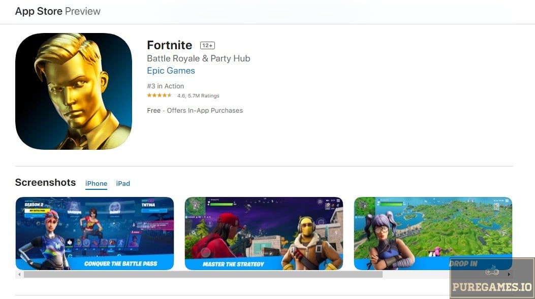 Install And Play Fortnite On Mobile Pc Mac Top Charts Games
