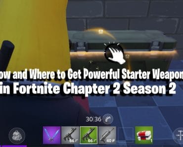 How and Where to Get Powerful Starter Weapons in Fortnite Chapter 2 Season 2 6